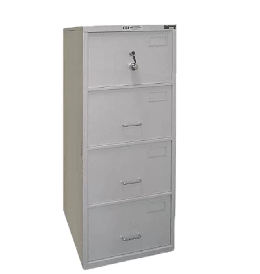 CMI 4 DRAWER GCC4 Secure Filing Safes - Planex B And C Class Filing Cabinets