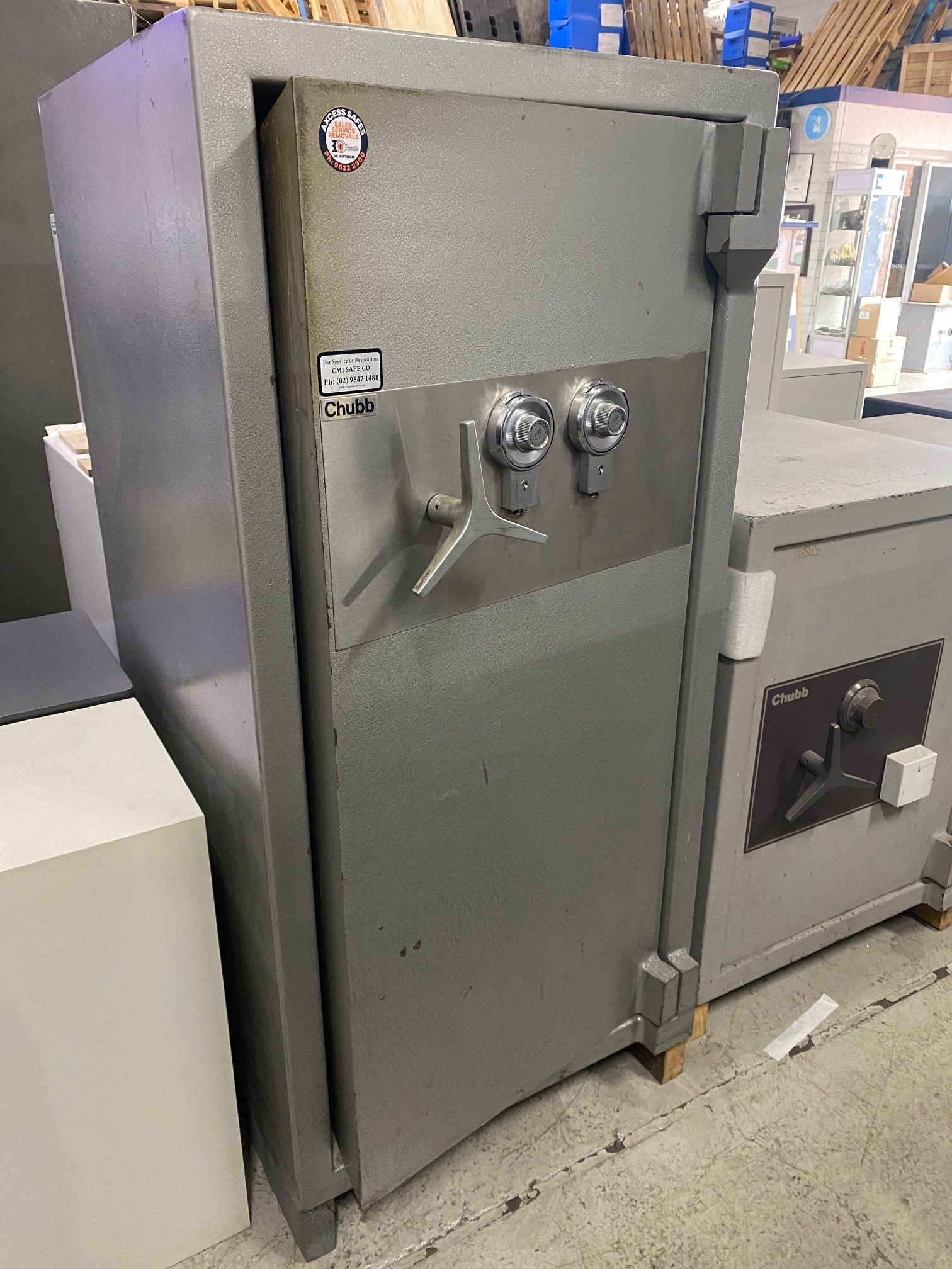 Chubb Pacific TDR cash management safe - Used Safes
