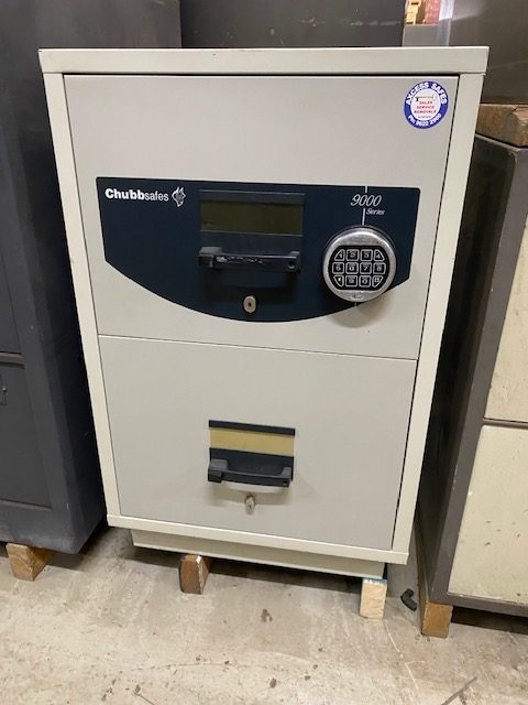 Chubb 9000 2 hour 2 draw filing cabinet - Used Safes
